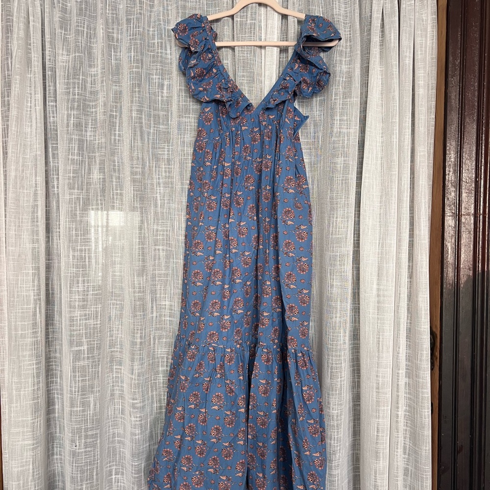 Mango Ruffle Maxi Dress - Picture 5 of 8